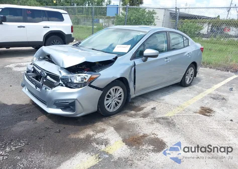 2017 Subaru Impreza 2.0I Premium z USA, uszkodzony, nr VIN 4S3GKAB61H3601363